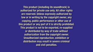 Copyright notices (later variant)