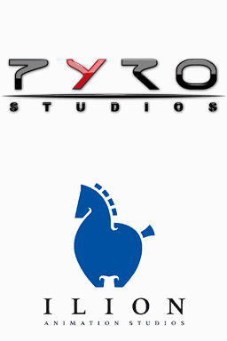 Pyro Studios + Ilion Animation Studios (2009) (Taken from Planet 51 - The Game, NDS).png