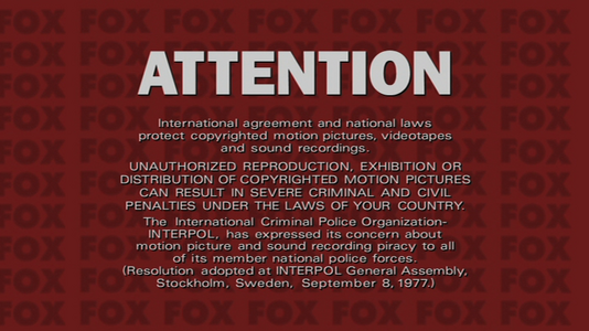 1998 Widescreen Attention Warning