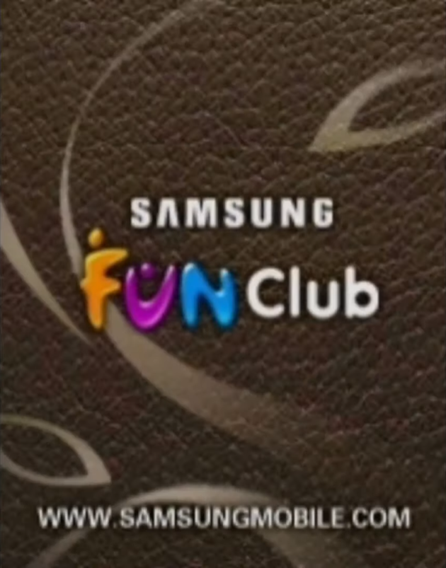 Samsung Fun Club Audiovisual Identity Database