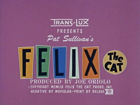 Felix the Cat title card with Trans-Lux logo.png