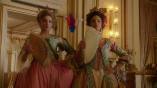 Ava and Zari infiltrate Marie Antoinette's party