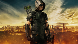 First look at Stephen Amell as Green Arrow