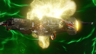 The Loom of Fate destroys the Waverider