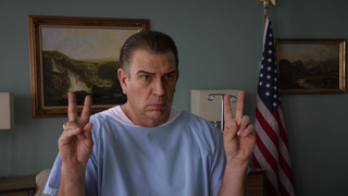 Charlie as Richard Nixon