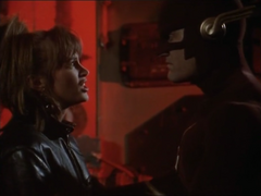 Tina and The Flash face off